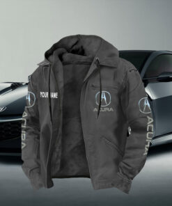 Acura Zip Hoodie Customize Name