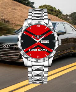 Audi Quartz Watch Customize Name