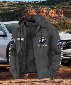Buick Zip Hoodie Customize Name