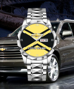Chevrolet Quartz Watch Customize Name