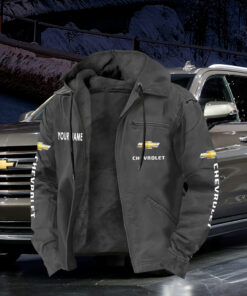 Chevrolet Zip Hoodie Customize Name