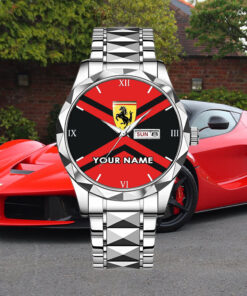 Ferrari Quartz Watch Customize Name