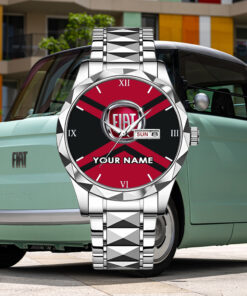 Fiat Quartz Watch Customize Name