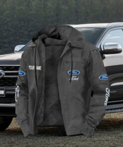 Ford Zip Hoodie Customize Name