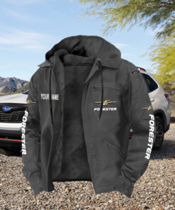 Forester Zip Hoodie Customize Name