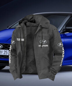 Hyundai Zip Hoodie Customize Name