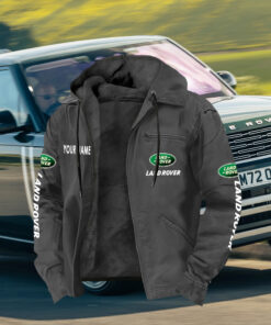 Land Rover Zip Hoodie Customize Name