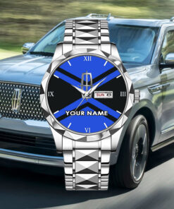 Lincoln Quartz Watch Customize Name
