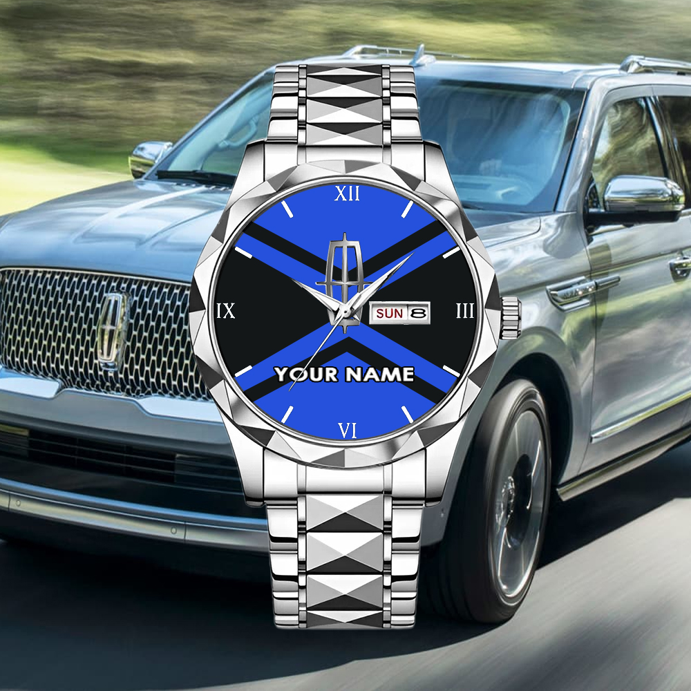 Lincoln Quartz Watch Customize Name