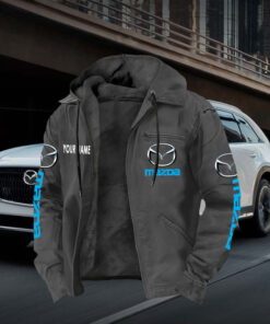 Mazda Zip Hoodie Customize Name