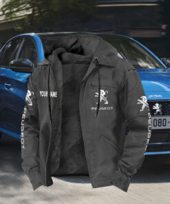 Peugeot Zip Hoodie Customize Name