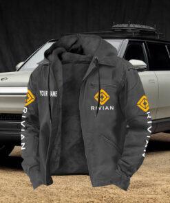 Rivian Zip Hoodie Customize Name