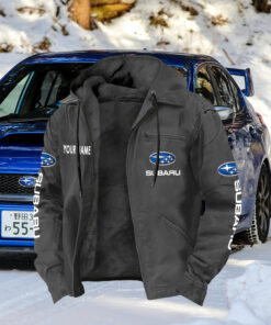 Subaru Zip Hoodie Customize Name