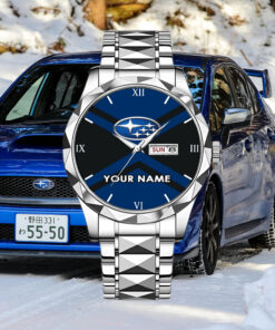 Subaru Quartz Watch Customize Name