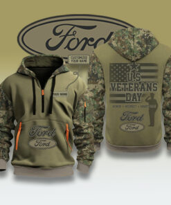 Ford US Veteran Day Honor Respect Gratitude Personalised Veterans Shirt