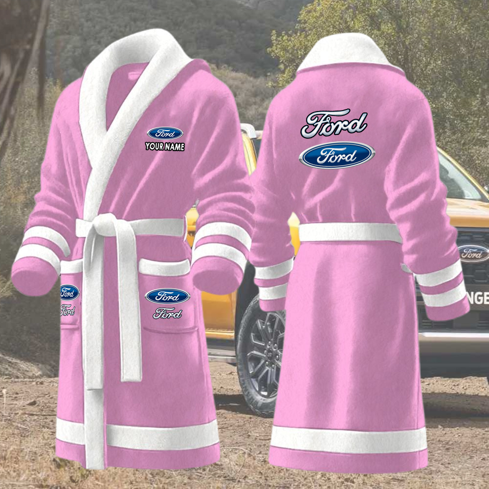 Ford Bathrobes Custom Name - Image 4