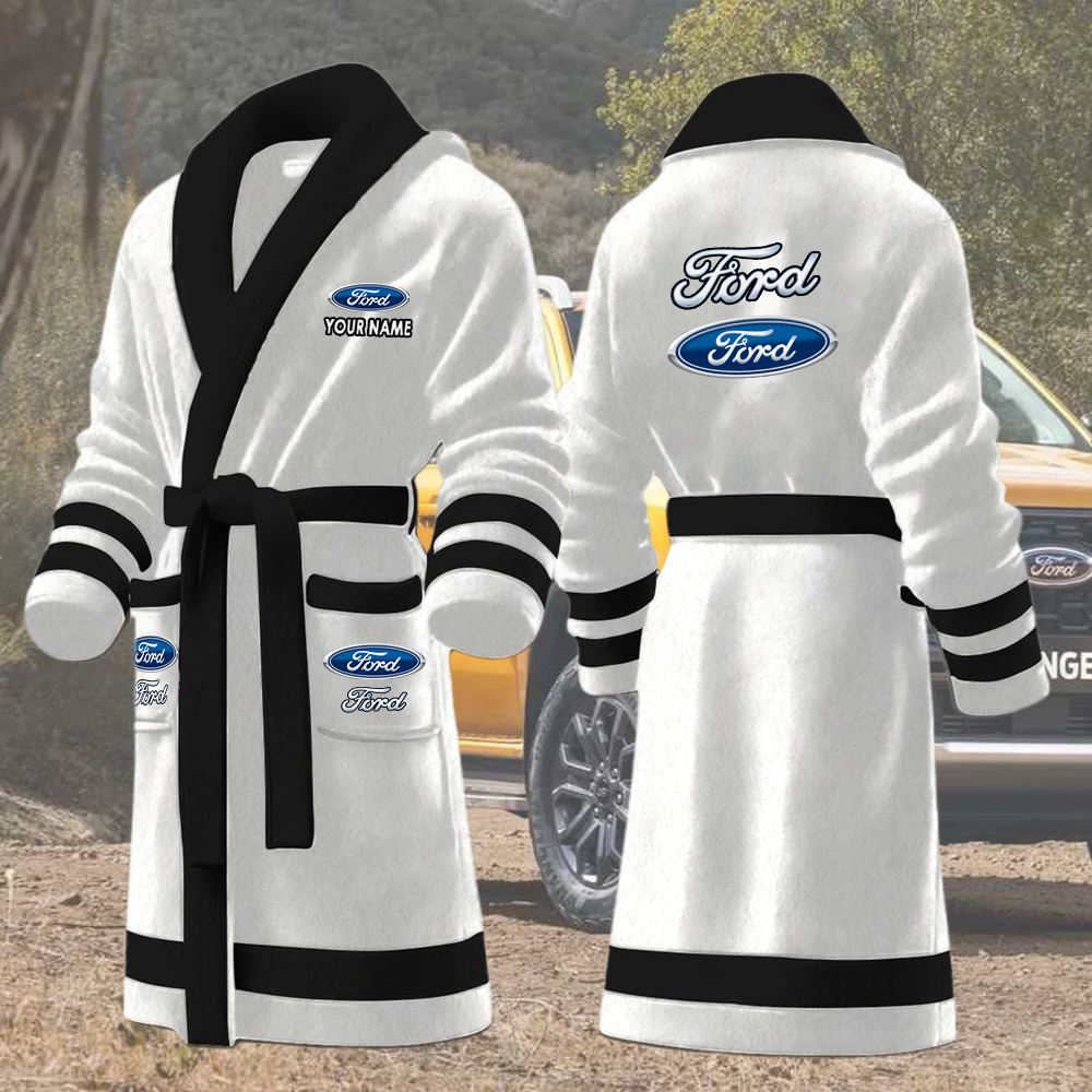Ford Bathrobes Custom Name