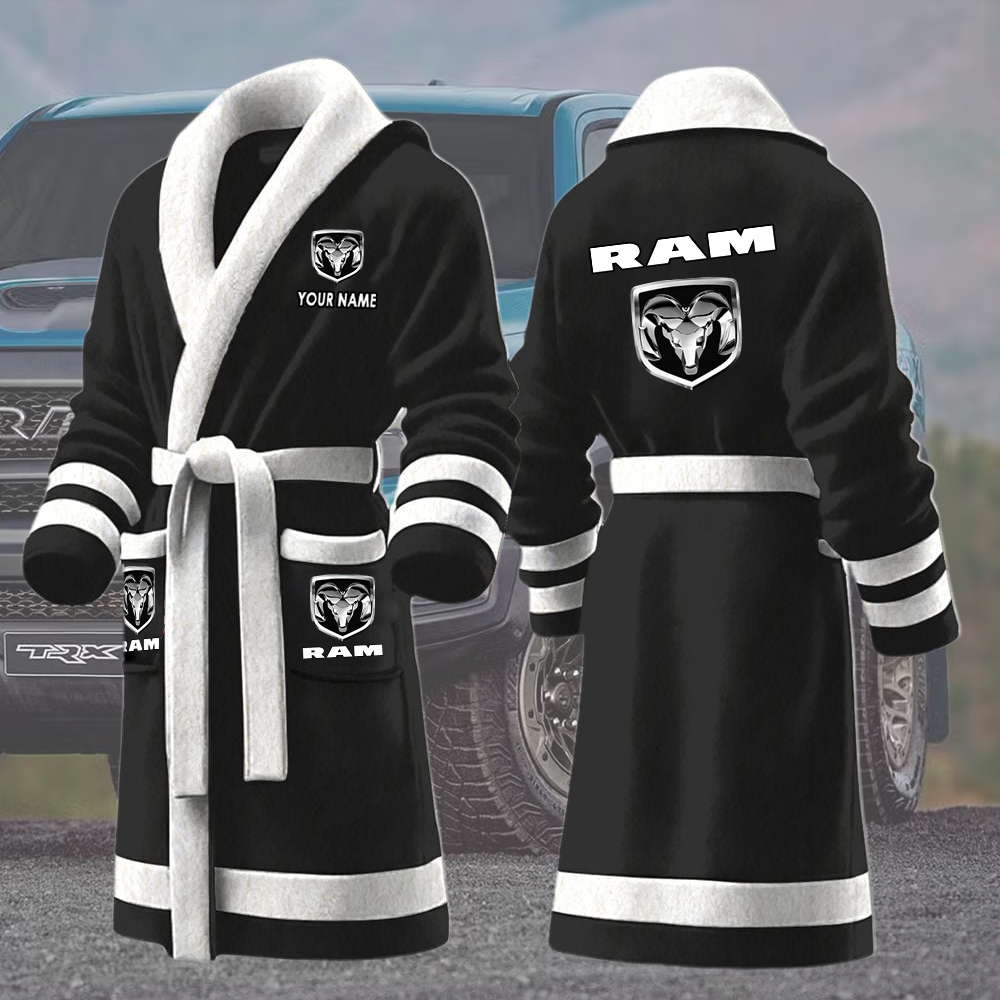 Ram Bathrobes Custom Name - Image 3