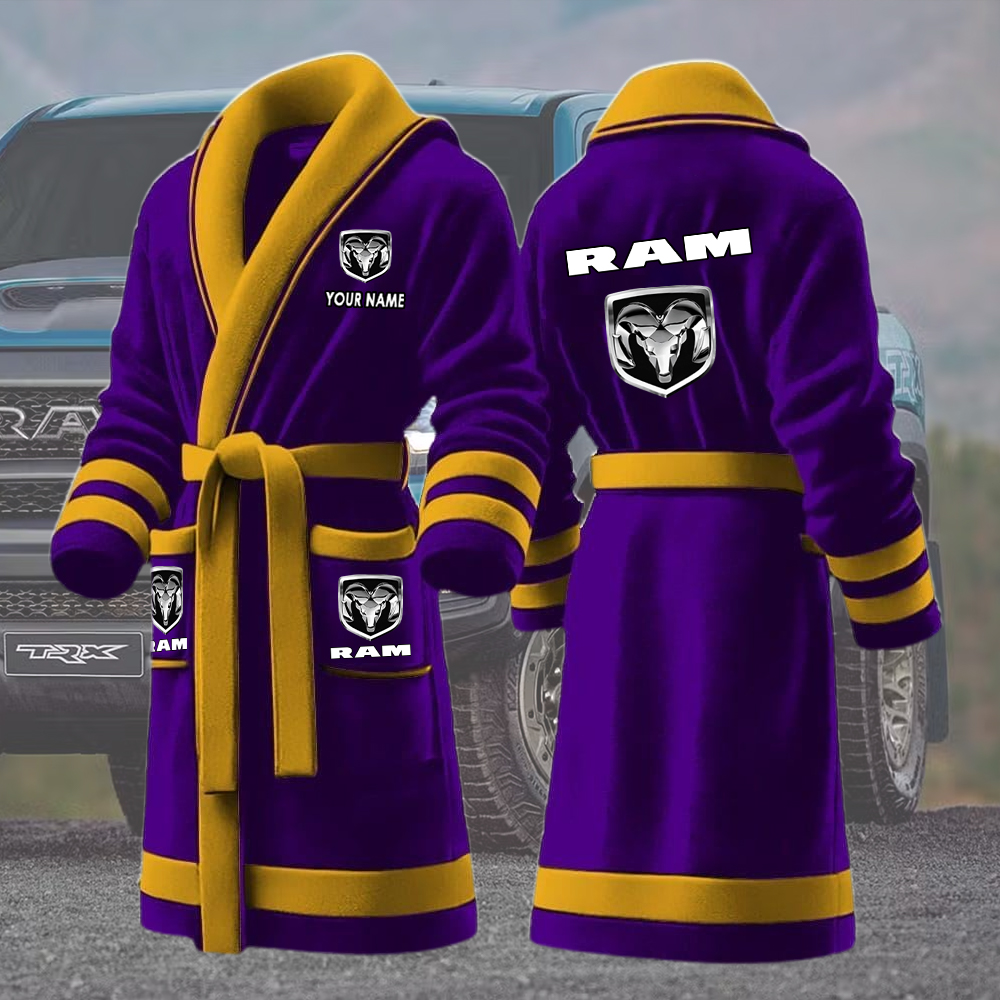Ram Bathrobes Custom Name - Image 8