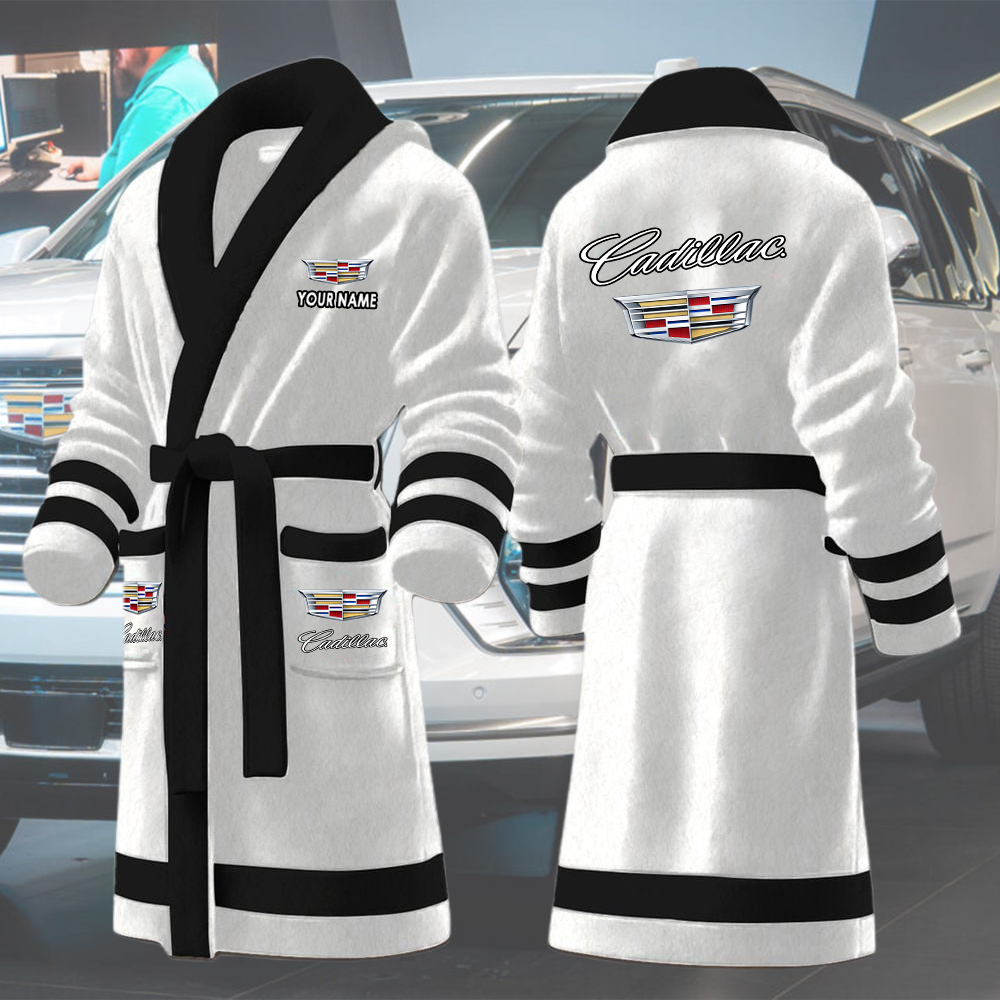 Cadillac Bathrobes Custom Name