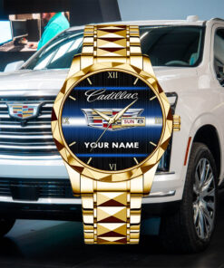 Cadillac Alloy Luxury Quartz Watch Customize Name