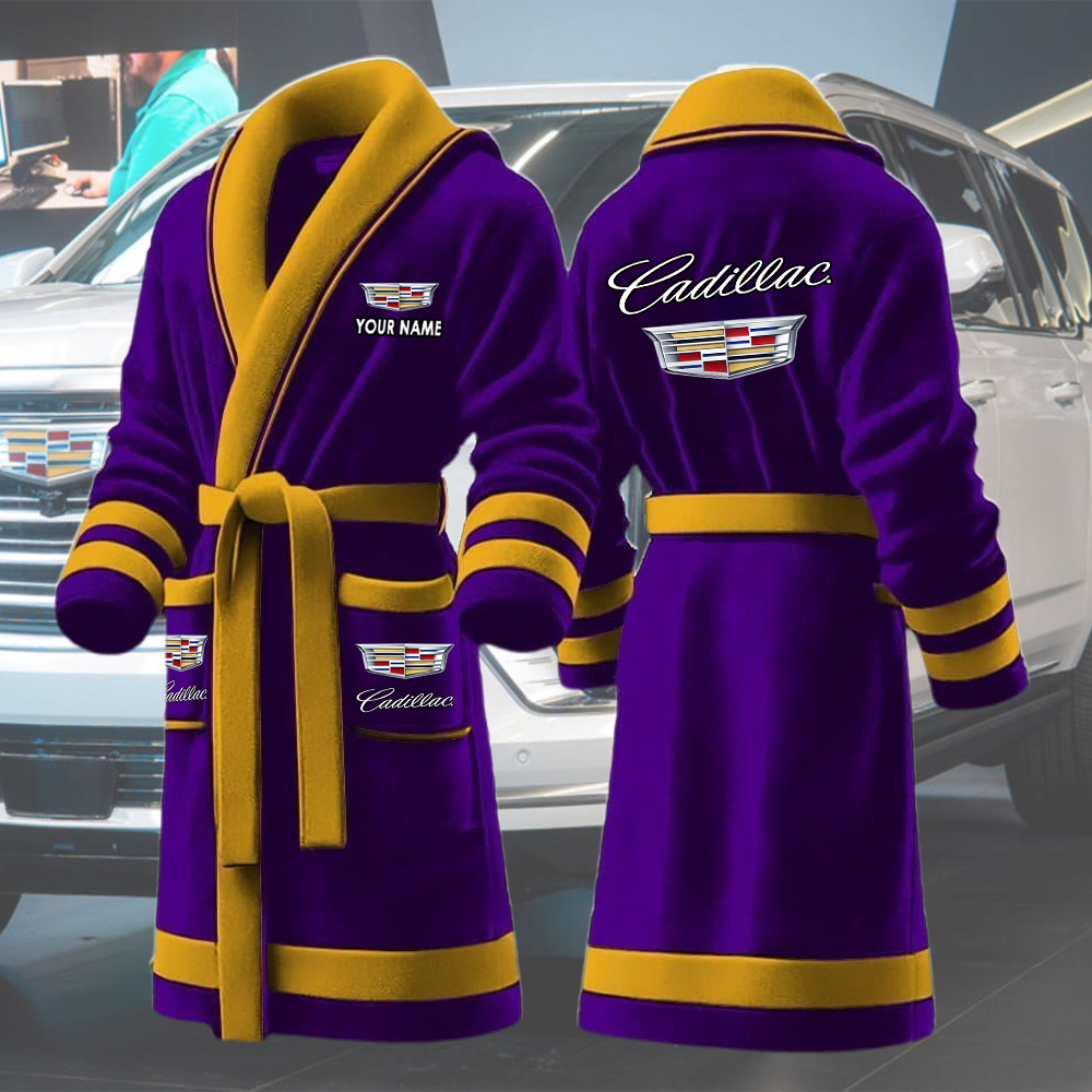 Cadillac Bathrobes Custom Name - Image 8