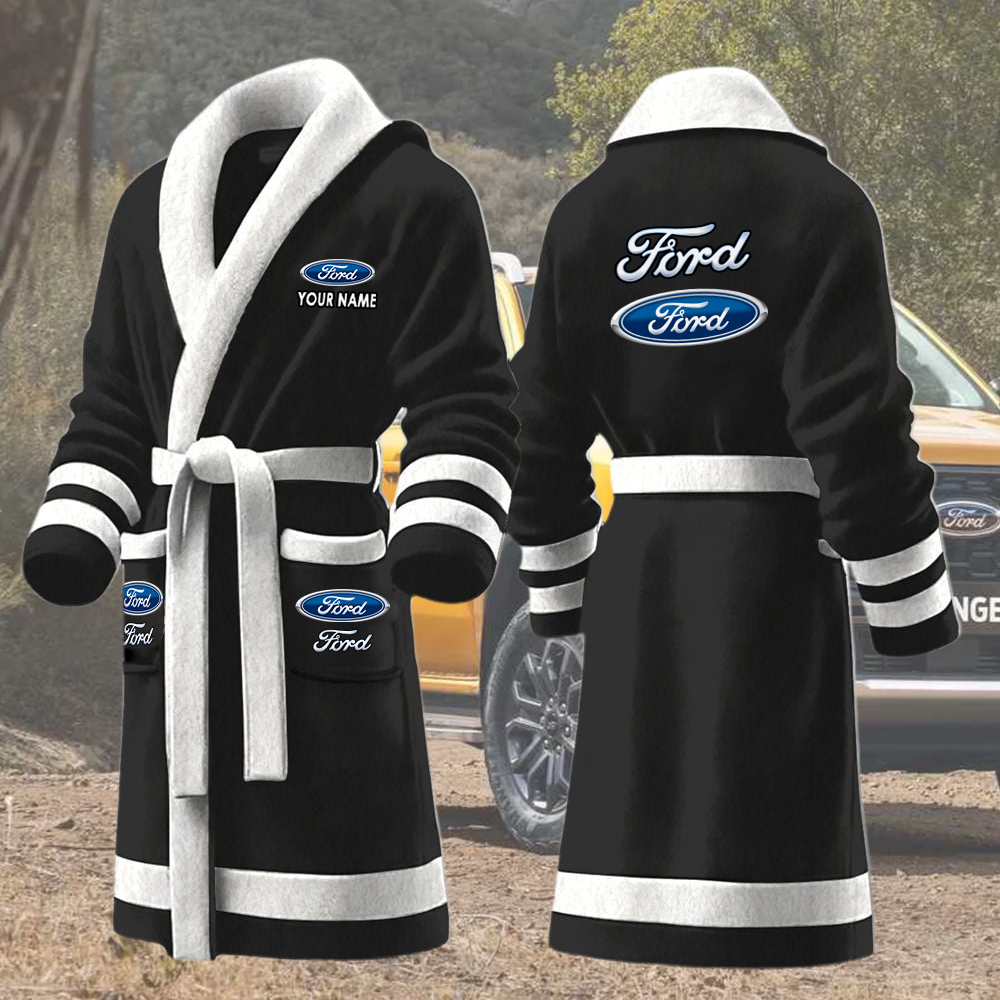 Ford Bathrobes Custom Name - Image 3