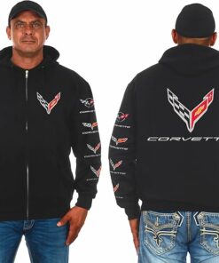 Corvette Zip-Up Hoodie