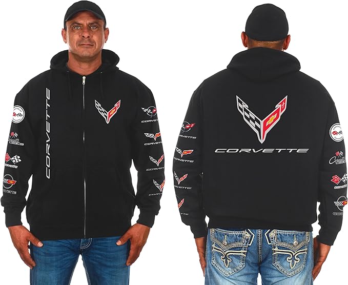 Corvette Zip-Up Hoodie