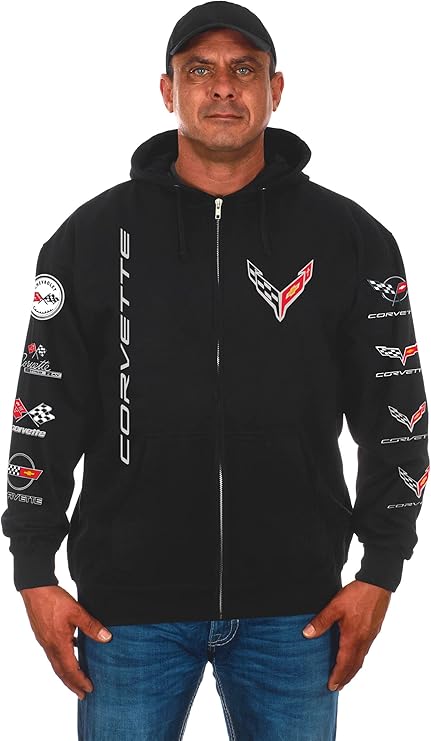 Corvette Zip-Up Hoodie - Image 3