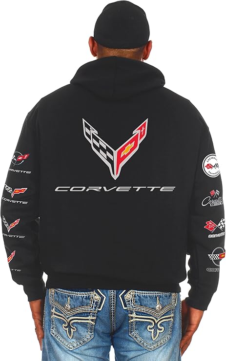 Corvette Zip-Up Hoodie - Image 4