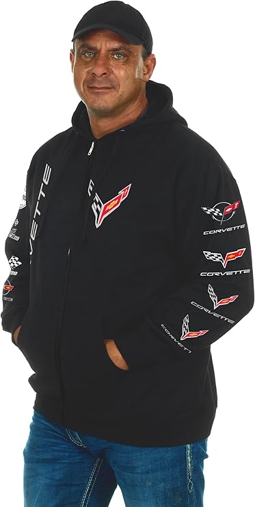 Corvette Zip-Up Hoodie - Image 6