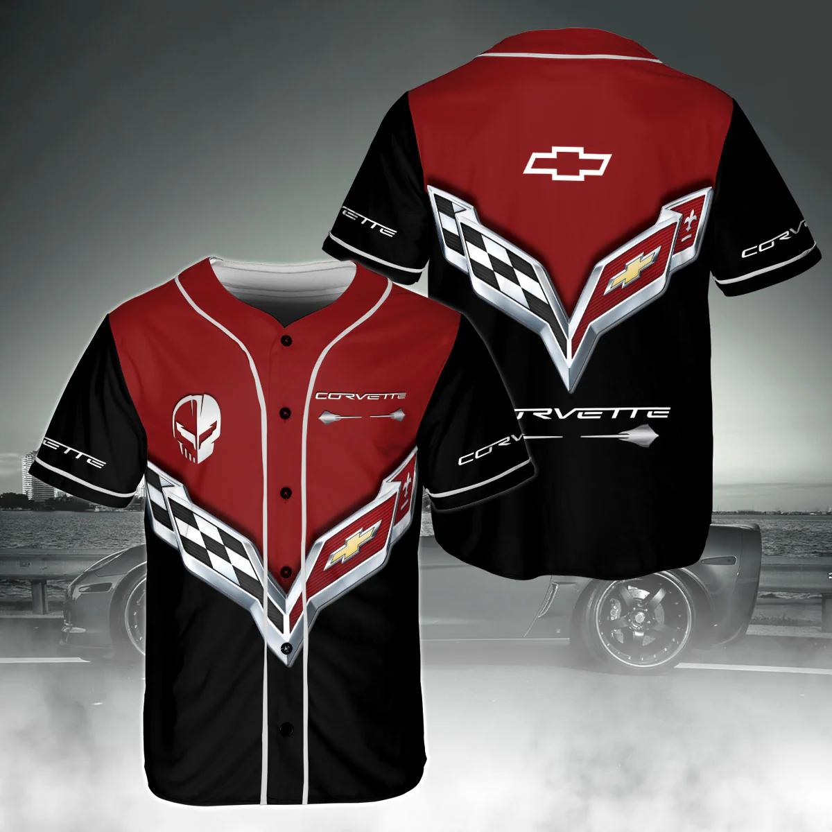 Corvette Kingdom Baseball Jersey