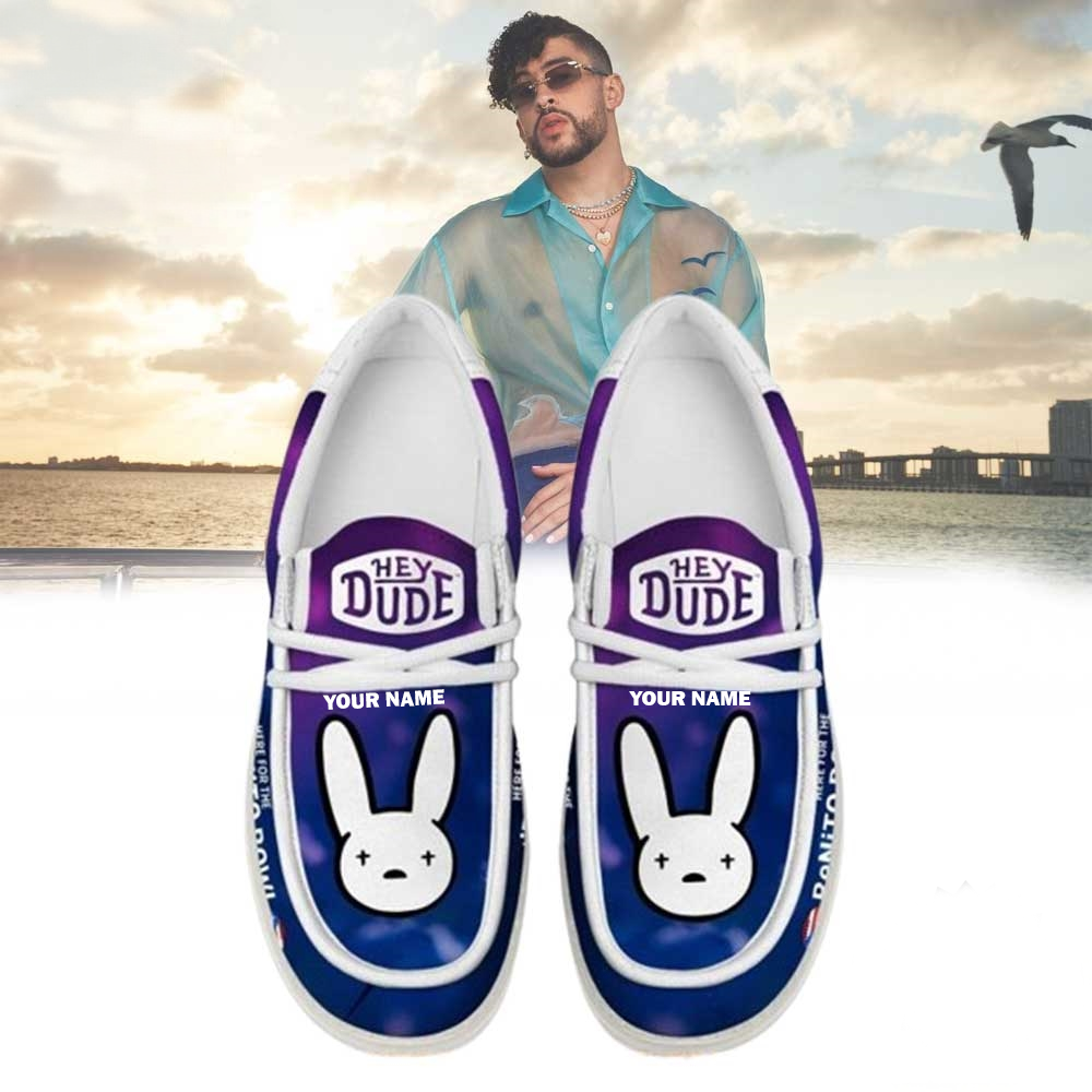 Bad Bunny Limited Edition Shoes Custom Name - Image 4