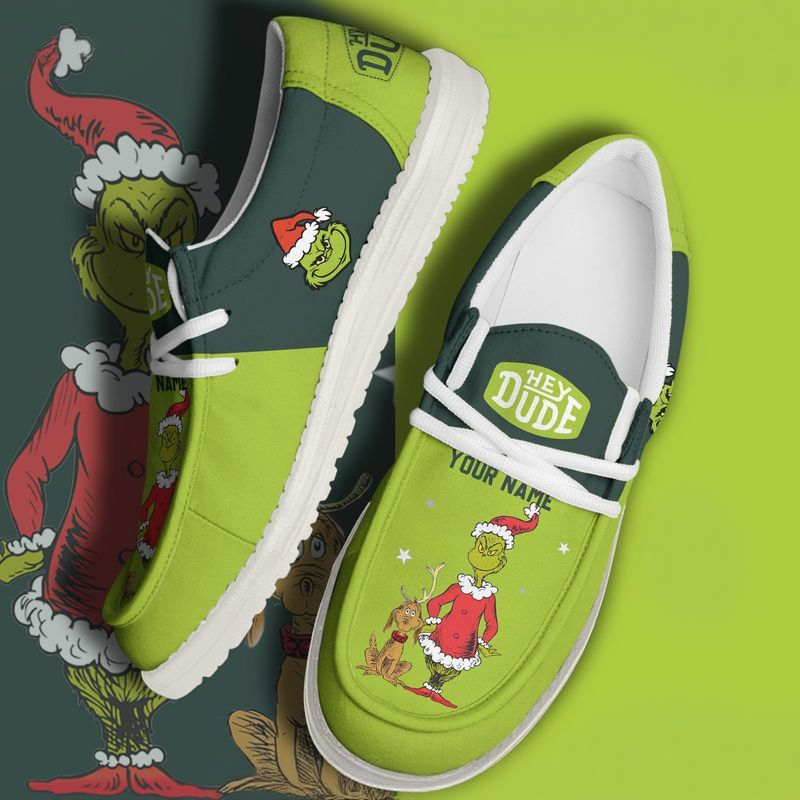 Grinch Limited Edition Shoes Custom Name - Image 2