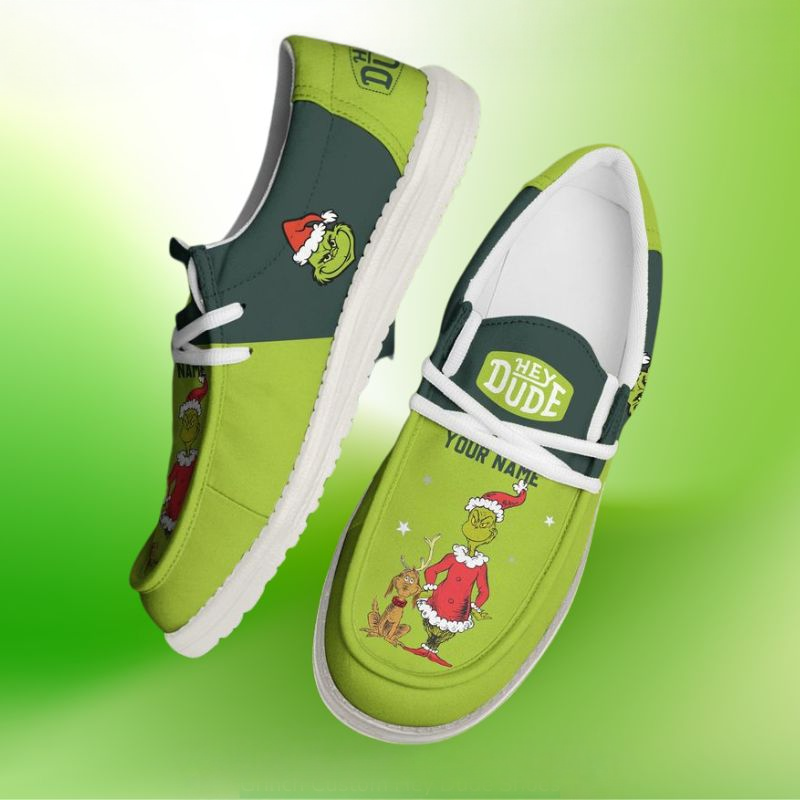 Grinch Limited Edition Shoes Custom Name - Image 6