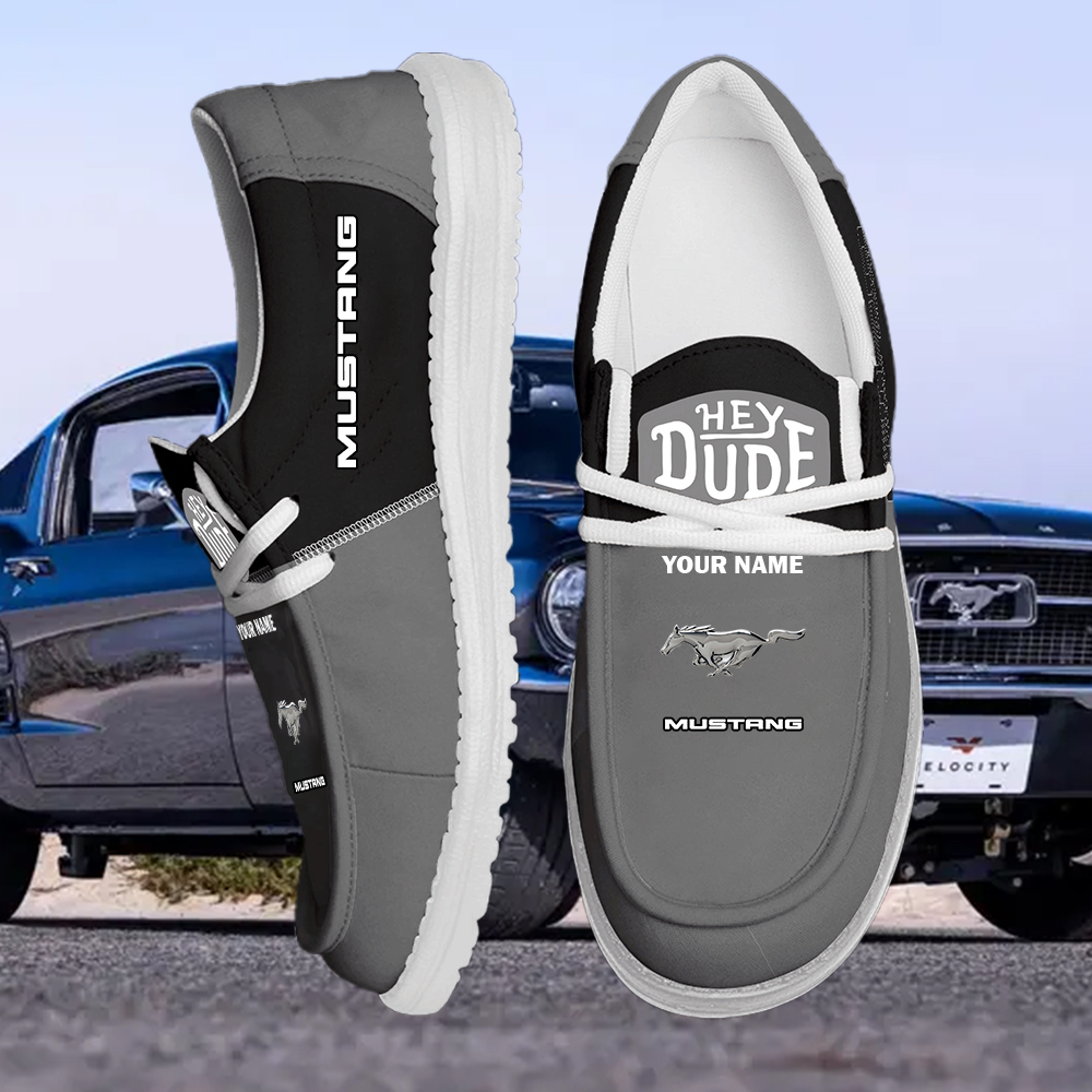 Mustang Limited Edition Shoes Custom Name - Image 2