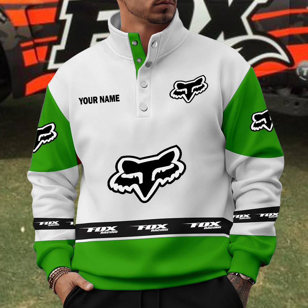 Fox Unisex Western Style Sweater Custom Name - Image 5