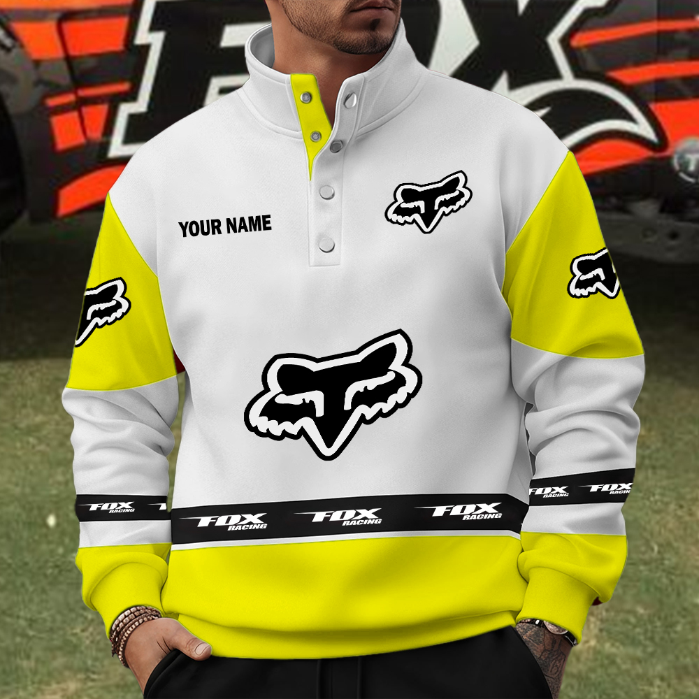 Fox Unisex Western Style Sweater Custom Name - Image 6