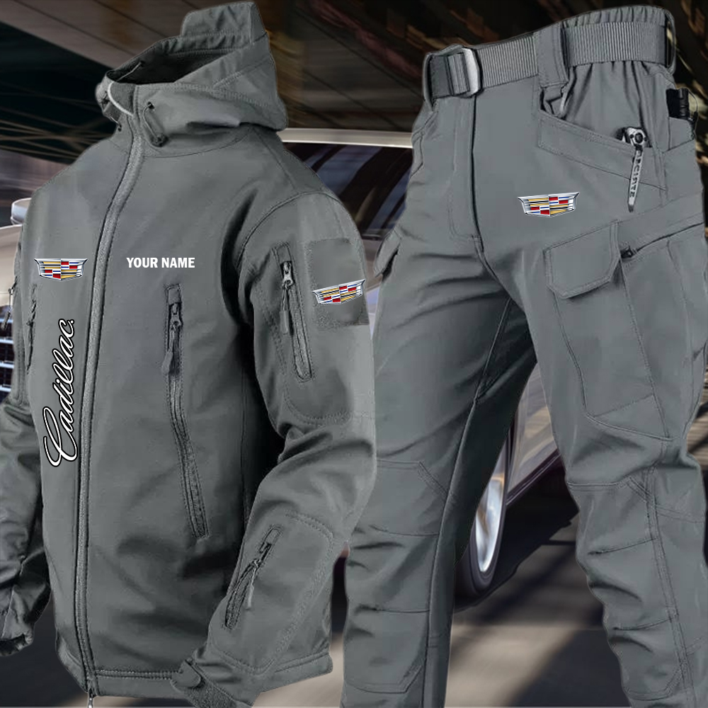 Cadillac Tactical Jacket and Cargo Pant Set Customize Name - Image 4
