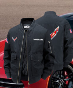 Corvette Bomber Jacket Custom Name
