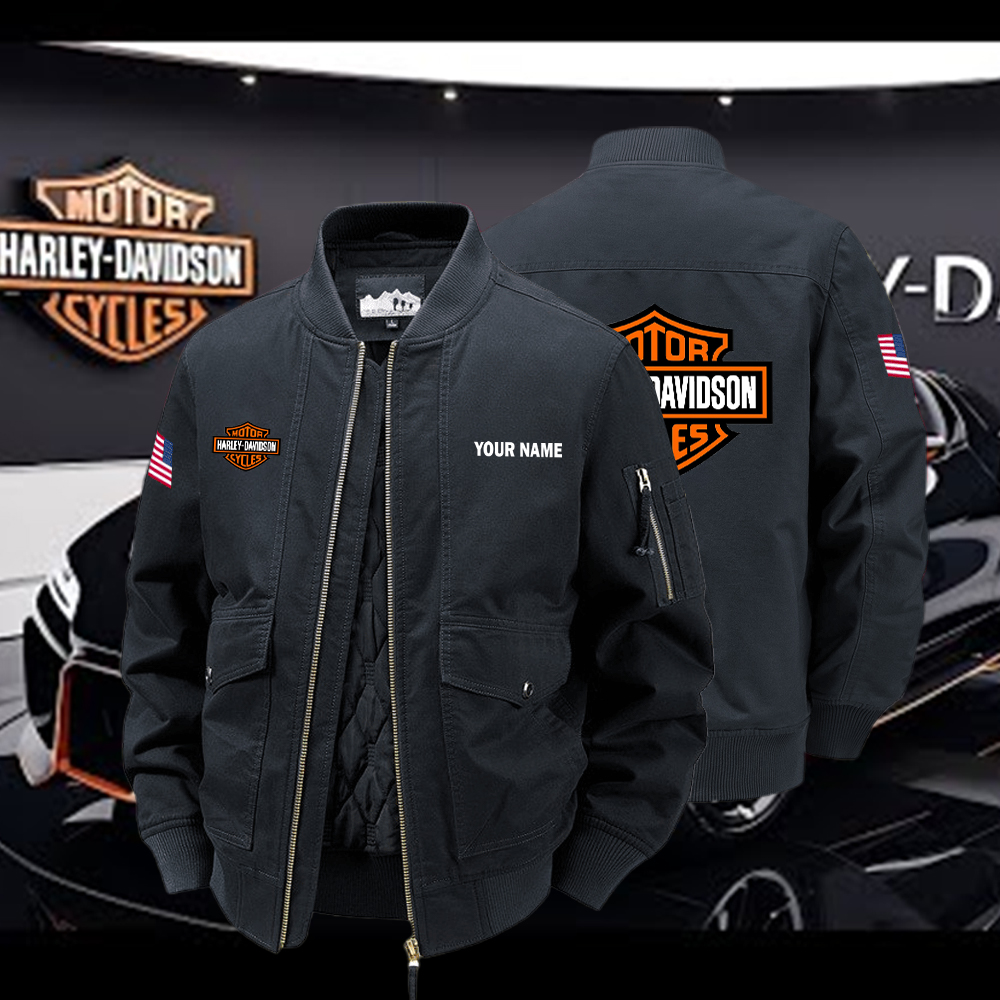 HD Bomber Jacket Custom Name - Image 5
