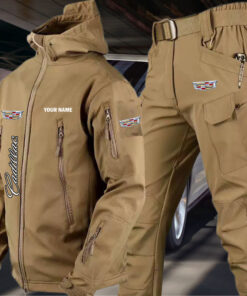 Cadillac Tactical Jacket and Cargo Pant Set Customize Name