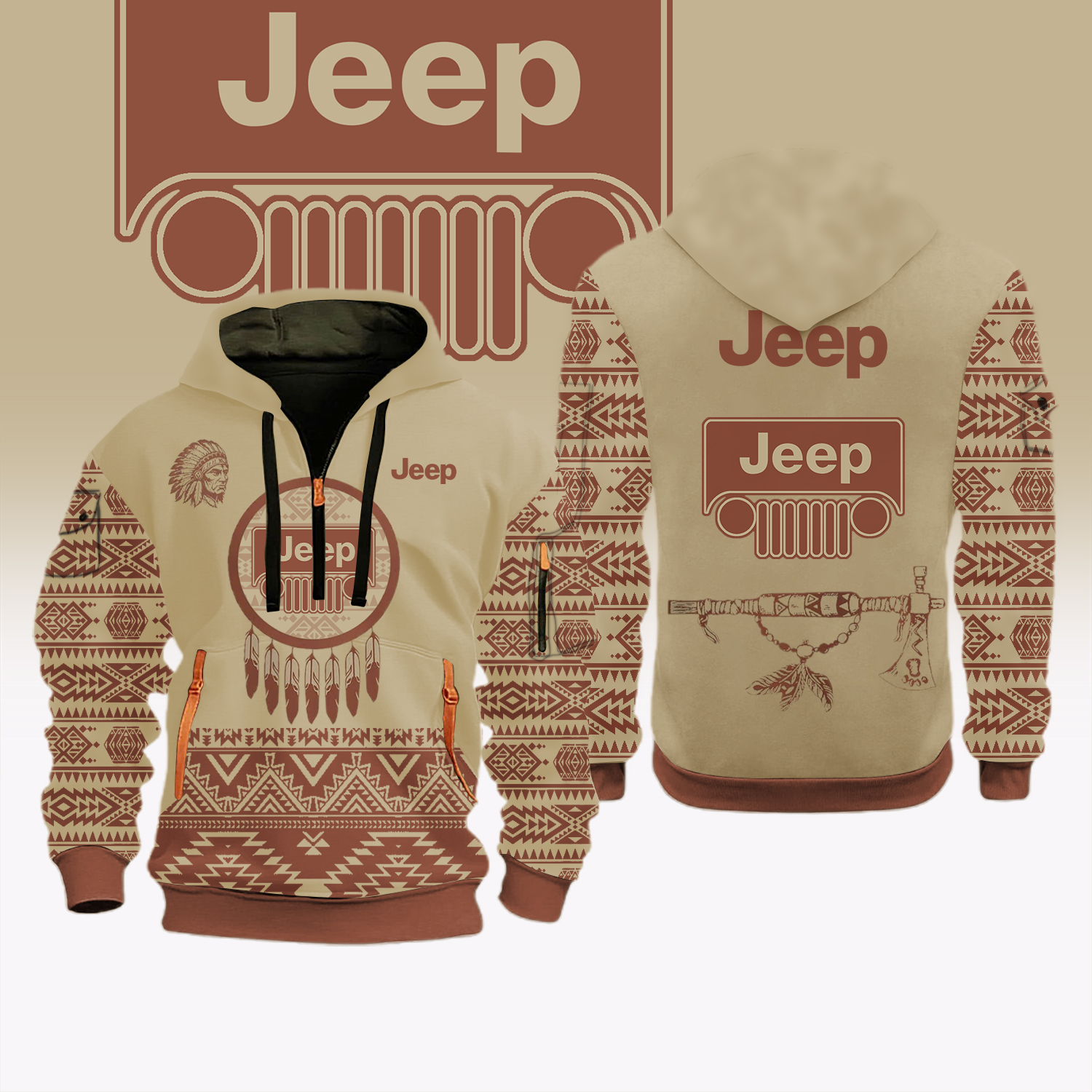 Jeep Native American Heritage Month Hoodie - Image 4