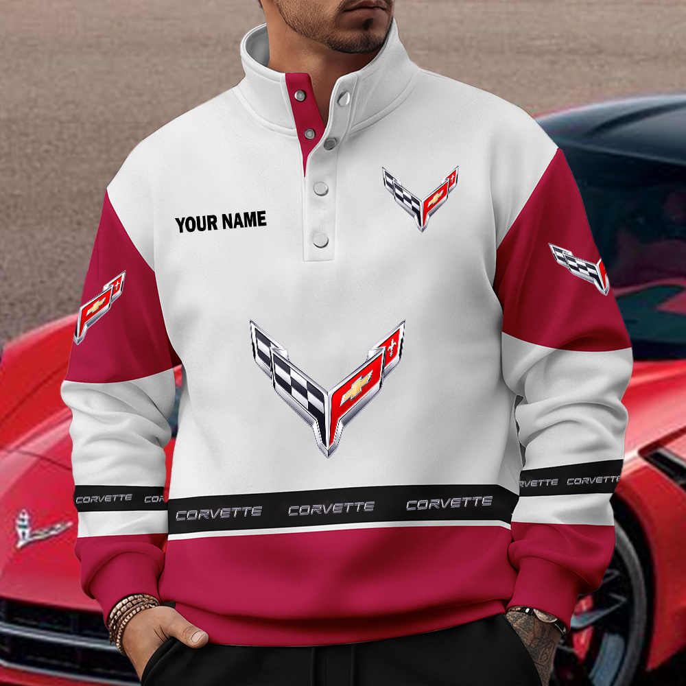 Corvette Unisex Western Style Sweater Custom Name - Image 2