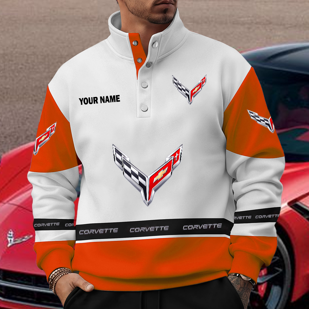 Corvette Unisex Western Style Sweater Custom Name - Image 3