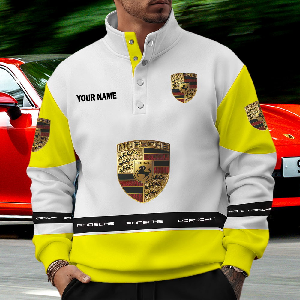 Porsche Unisex Western Style Sweater Custom Name