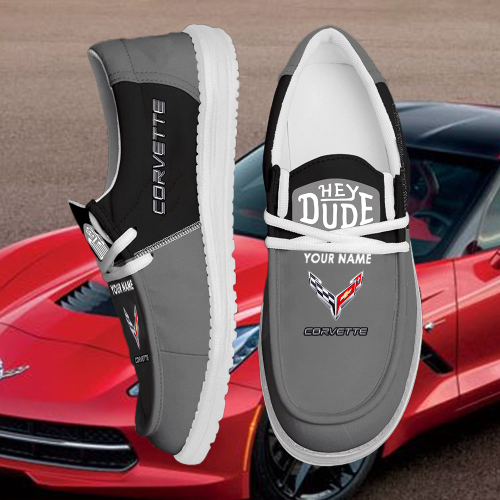 Corvette Limited Edition Shoes Custom Name Corvette Shoes - Image 2