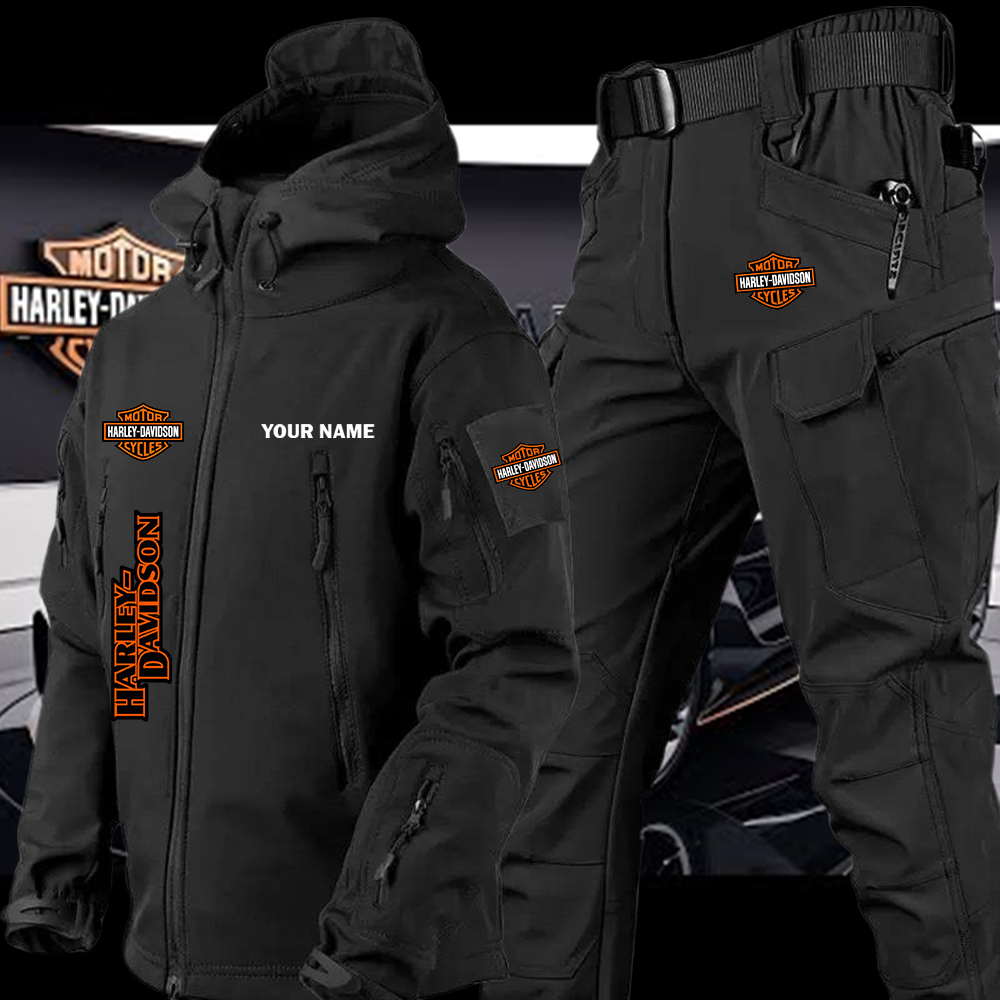 HD Tactical Jacket and Cargo Pant Set Customize Name - Image 4