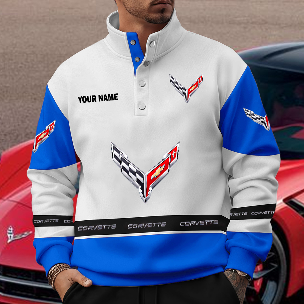 Corvette Unisex Western Style Sweater Custom Name - Image 4